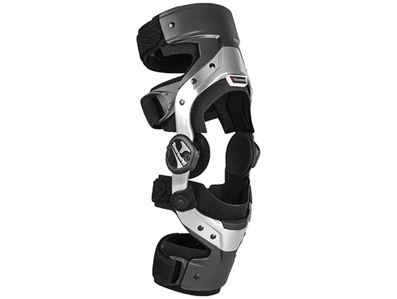 Bold aluminum ligament knee brace