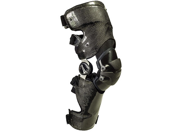 Motocross Series custom graphite ligament knee brace